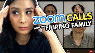 Zoom calls with my Filipino Family! 