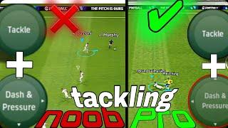 How to tackling like a poro?!Learning to tackle in the style of pro players| Efootball 2024