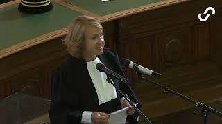 Lundi 2 septembre 2024 - Rentrée judiciaire - Discours de la bâtonnière de notre Ordre Marie Dupont