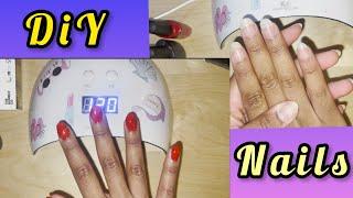 Gel Polish Nails at Home| DIY Nails | UV light | Gel Polish Removal