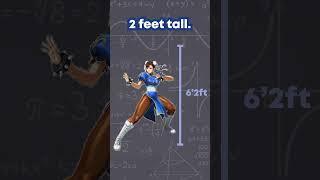 Chun Li REAL height #stats #mrstats