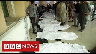 Dozens of schoolgirls killed in huge bomb attack in Afghan capital - BBC News