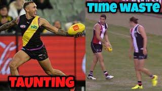 AFL "BREAKING THE UNWRITTEN RULE" moments