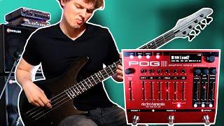 Electro-Harmonix POG3  - BASS DEMO by Nate Navarro