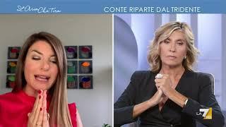 La metafora calcistica di Ilaria D'Amico: "Avete messo a Di Maio, Conte e Raggi la maglia del ...