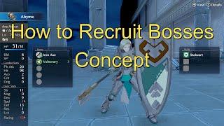 Fire Emblem Engage: How to recruit bosses concept