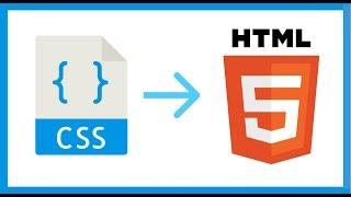 como CREAR un archivo CSS para HTML 