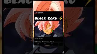 Black Goku    ( Edit ) #blackgoku #dbz #aesthetic #anime #shorts #trending