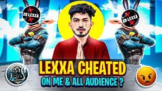 LEXXA IN ANGRY MOD !  KALIX GAMING & ODIA FREE FIRE କହିଲେ LEXXA UNFAIR  LEXXA SHOWING POV IN LIVE