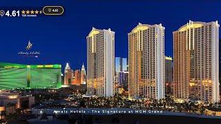 Amalz Hotels - The Signature at MGM Grand | Las Vegas !