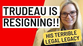 Trudeau is resigning! How will he be remembered? His civil liberties and legal legacy