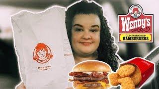 Wendys Mukbang! (Cheeseburger, Chicken Nuggets, Fries)