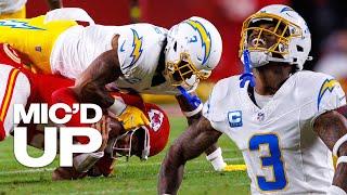 Mic’d Up: Derwin James Sacks Mahomes vs Chiefs | LA Chargers