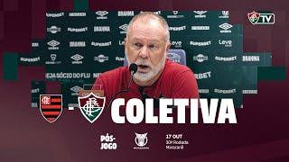 COLETIVA - FLAMENGO  0 X 2 FLUMINENSE - CAMPEONATO BRASILEIRO 2024