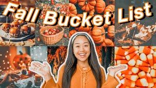 30 Fall Bucket List Ideas  // Things to do in the fall