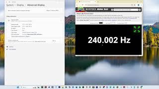 Checking Your Monitor's Actual Refresh Rate