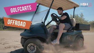 Golf cart offroad - Wie sich zwei verschiedene Golfcarts im Gelände schlagen