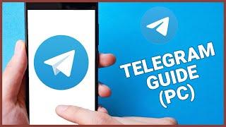 How to Use Telegram on Desktop PC for Beginners 2024?  Telegram Full Tutorial