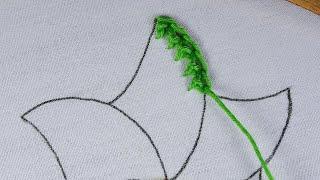 Most elegant viral stitch flower design with easy following tutorial