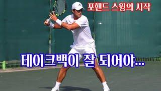 #정진화테니스레슨-682회 포핸드 테이크백(take back)의 이해 #테니스 #포핸드 #tennis #테니스레슨