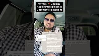 Portugal Updates - Required Documents