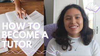 How to Become a Tutor