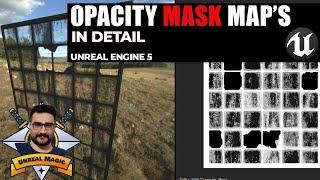 Unreal engine 5 material opacity mask beginner tutorial