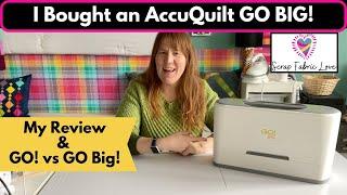 Accuquilt GO Big Fabric Cutter Review (PLUS how to get a bargain!)