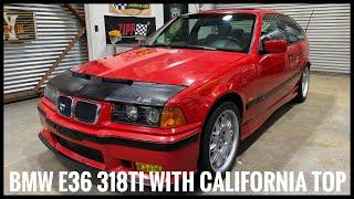 1998 BMW E36 318ti Hatchback M-tech with California Top