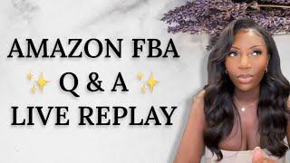 Amazon FBA Product Research Beginner's Q&A Livestream | Answering Your Questions