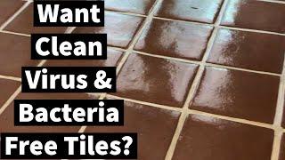 Best Way To Clean & Refinish Terracotta Tile and Remove All Viruses and Bacteria Trapped In Tile