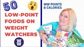 50 FOOD ITEMS FOR WEIGHT LOSS / MAINTAINING | LOW POINTS ON WEIGHT WATCHERS | WW POINTS & CALORIES