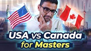 USA vs Canada For Masters Studies