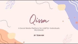 Qissa - A social media application for the LGBTQ+ community, worldwide.