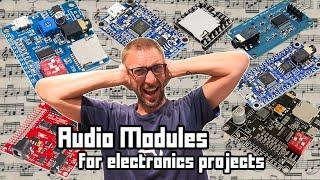 Audio modules for electronics project