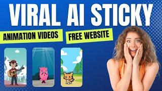 Create Viral AI Animations Fast & Free! | [VIRAL] AI STICKER GENERATOR for Free |