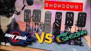 SIMSONN Pro PLUS vs SIMJACK Ultimate | Budget pedal SHOWDOWN!