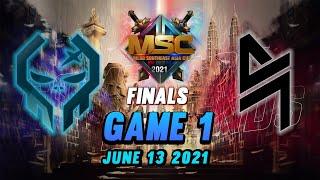 EXECRATION VS BLACKLIST  GAME 1  MSC FINALS JUNE 13 2021