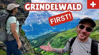 Grindelwald First! Our Swiss Alps Adventure Begins! Switzerland Travel vlog