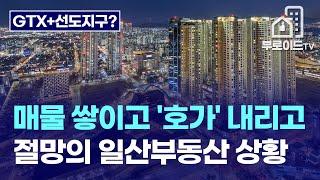 호재와 함께 쏟아지는 매물, 절망의 일산부동산 상황 [부동산 아파트 집값전망 하락 폭락]