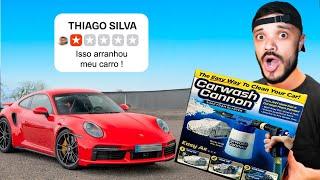 Testei os PIORES PRODUTOS com 1 ESTRELA no meu carro