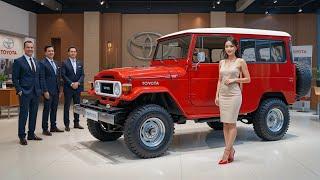 New 2025 Toyota Land Cruiser FJ40 – The LEGEND is REBORN!  First Look & Review!