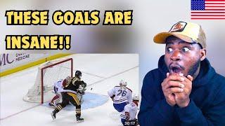 American Reacts to The Best NHL Goals of All Time For The First Time!