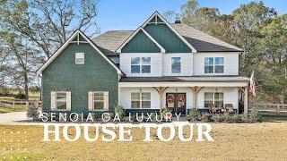 Senoia GA Home for Sale - Stunning 5 bedroom, 4 Bath with Modern Features and on 1 Acre.