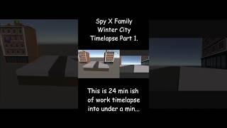 Part 1 | Spy X Family 3D Timelapse | Base Set Up