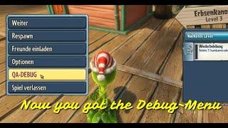 Plants vs Zombies Garden Warfare Debug Menu - PvZ GW1 Coin Hack - How to Activate Debug-Menu