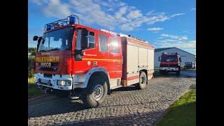 Cochstedt  Dachstuhlbrand Aus der Arbeit der Hecklinger Feuerwehren