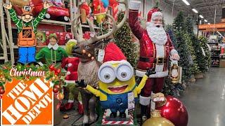 CHRISTMAS DECORATIONS THE HOME DEPOT WALKTHROUGH 2024