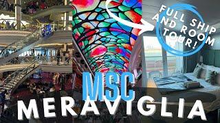 MSC Meraviglia Ship tour - STUNNING 