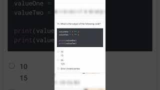 python problem solving questions quiz?  #quiz #python #programming #coding #interviewquestions